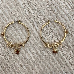 Juicy Couture Hoop Earrings
